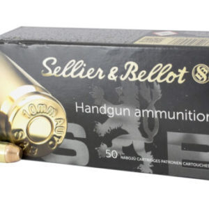 Sellier And Bellot 10mm Auto 180 gr FMJ 1000 Round Case